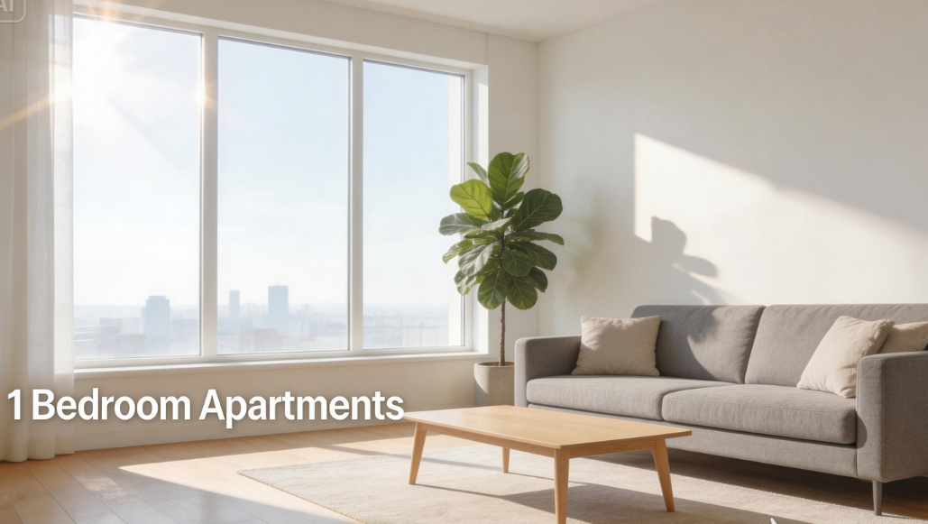 1 Bedroom Apartments