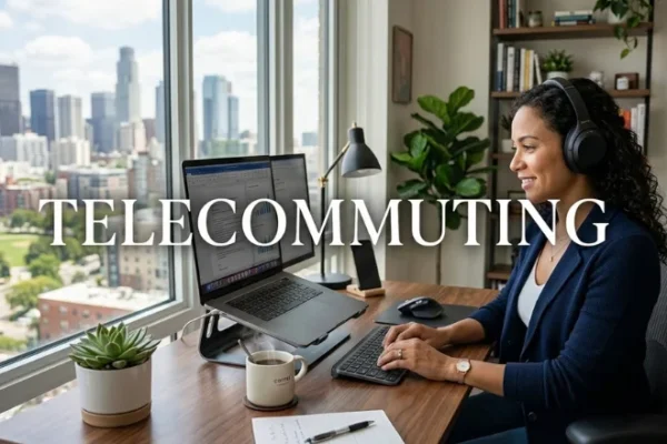 Telecommuting in the U.S.: A Complete Guide to How Remote Work Works, Its Benefits and Challenges, Productivity Strategies, and Practical Tips for Employees